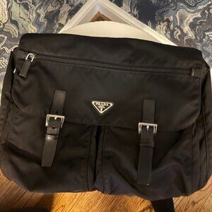 Prada 13" Nylon Messenger bag